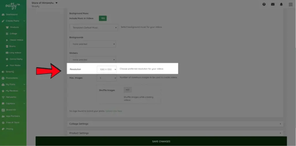 Classic Video Resolution - SmartQ