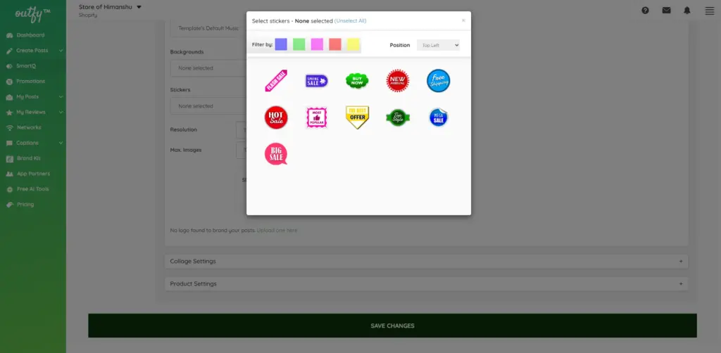 Classic Video Stickers - SmartQ