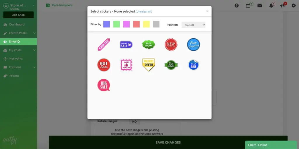 Collage Sticker