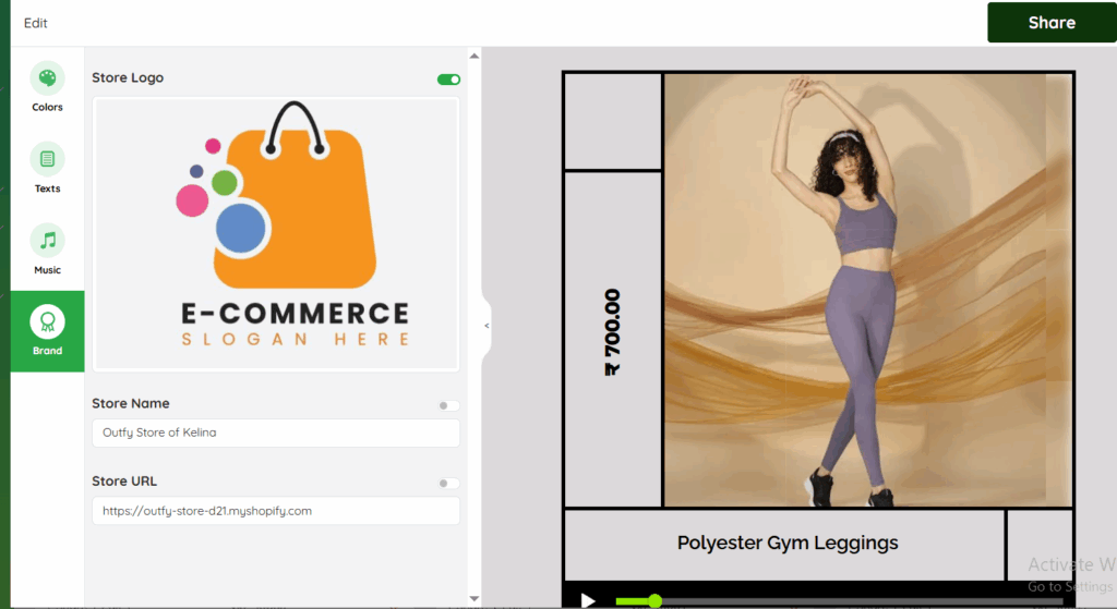 Brand customization