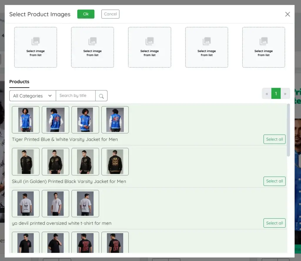 Select Product Image