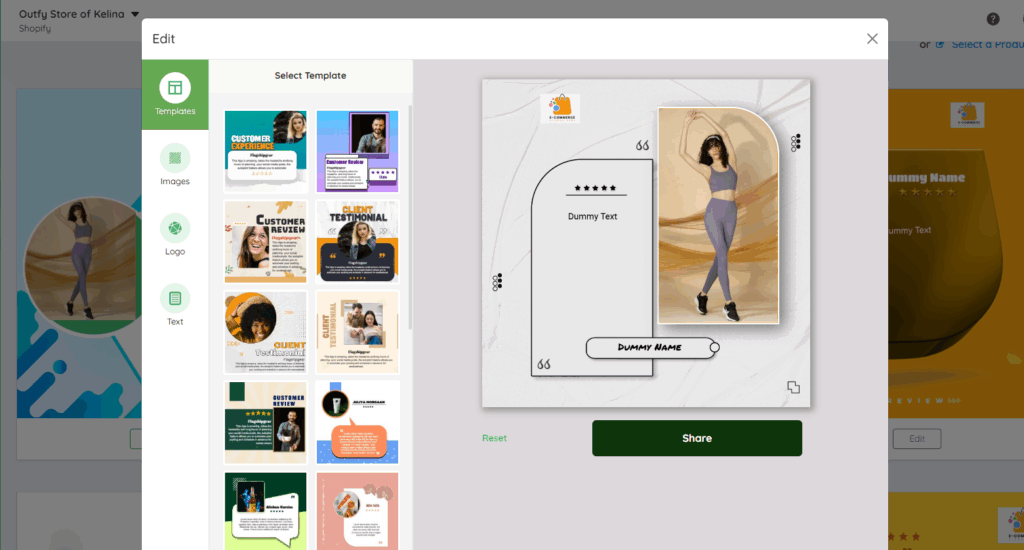 Customize the Template