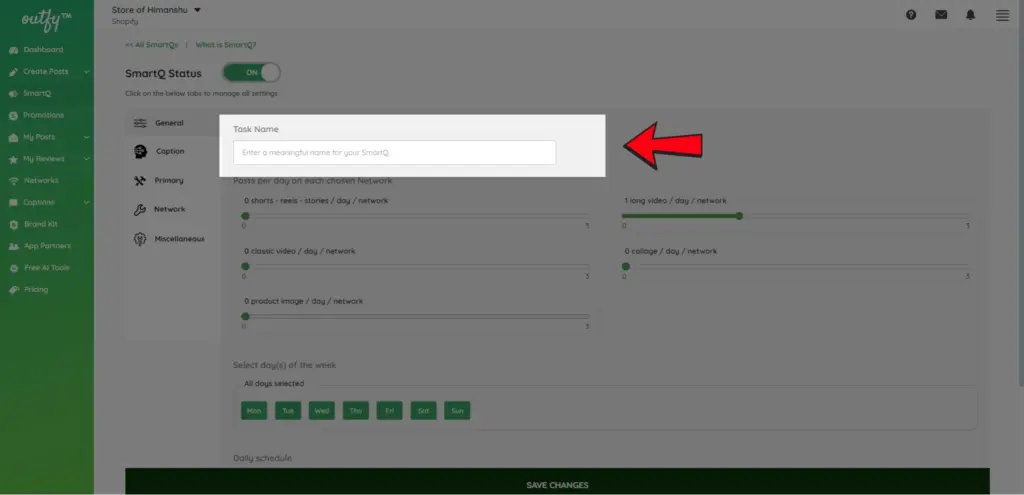 Task Name - Long Videos SmartQ
