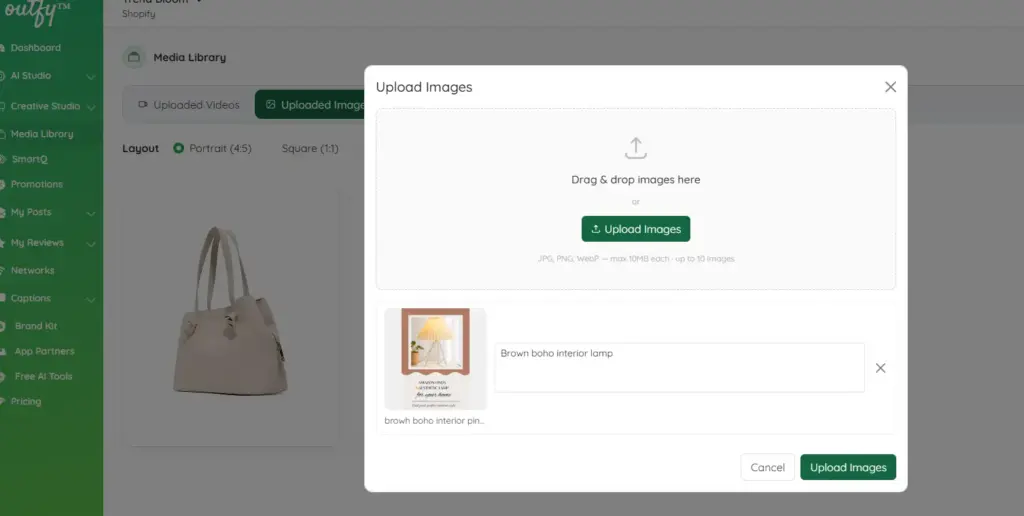 Uploading a Images