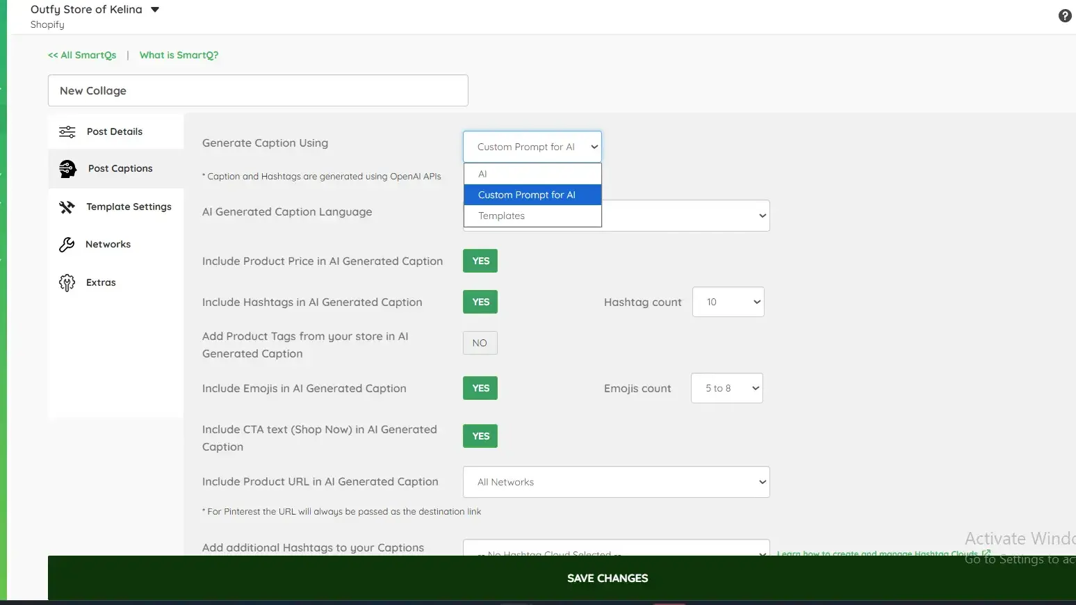 Custom Prompt
