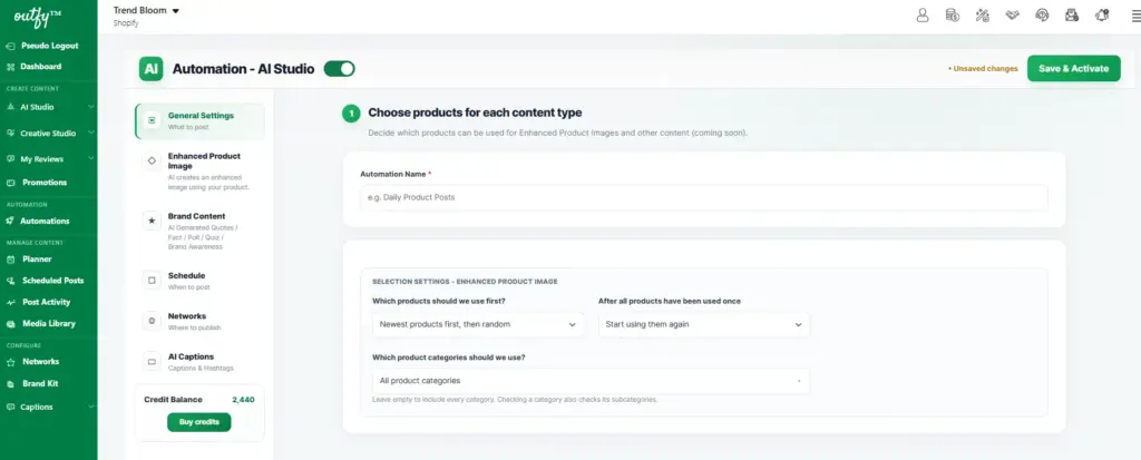 add your automation name