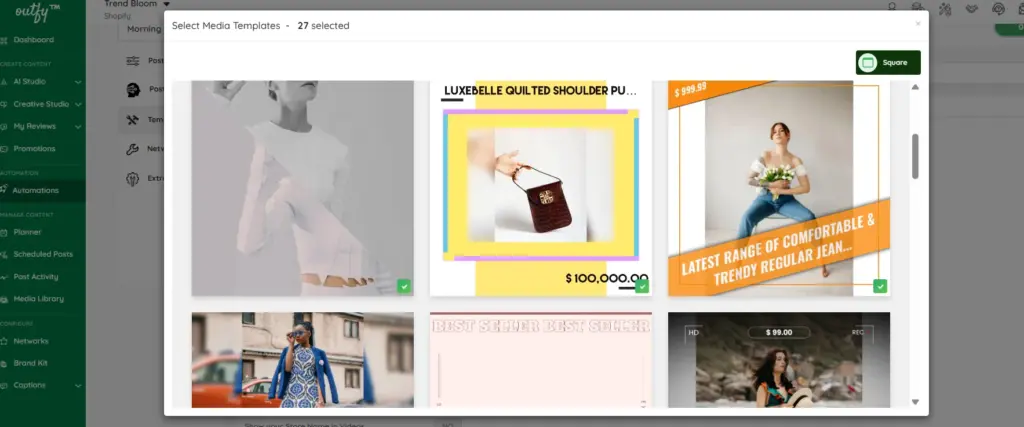 Long Video template